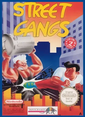 Downtown - Nekketsu Monogatari (Japan) (Virtual Console) box cover front